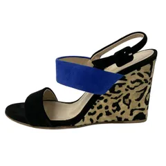 ジュゼッペザノッティ サンダル(レア商品) ジョゼッぺ ザノッティ デザイン》イタリア製/本革レザー/装飾