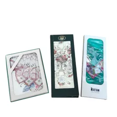 TL6  【未使用】レディース　ブランドハンカチ　4枚セット　renoma  LAURA ASHLEY 大城レース　レノマ　ローラアシュレイ