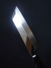 城山刃物 超鋼スーパー 本焼き 尺一 骨切り包丁 新品 表 裏 鏡面加工
