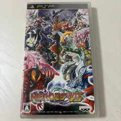 PSP HEROES`VS ヒーローズバーサス ゲームソフト 動作確認済 [中古]