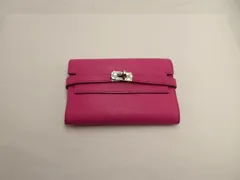 エルメス✨ケリーウォレット✨ミディアム✨パープル✨三つ折り　財布 エルメス✨ケリーウォレット✨ミディアム✨パープル✨三つ折り 財布
