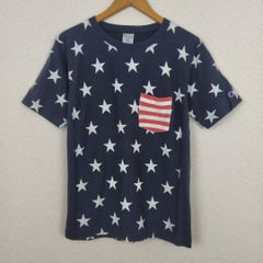 champion リバースウィーブ 半袖Tシャツ XL ネイビー 星条旗 - メルカリ