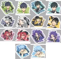 【中古】シール・ステッカー 全7種セット ブルーロック トレーディングステッカーセット レーシングStyle」