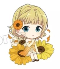 [중고] 스트랩 (캐릭터) 샤로 [주문은 토끼입니까? 트레이딩 러버 스트랩 (Flower Ver.)]
