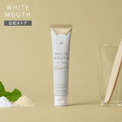 【公式】WHITE MOUTH デンタルクレンジングペースト プレミアム  40g 歯磨き粉 ホワイトニング 美白 口臭 重曹 ハミガキ ミント 乳酸菌 歯周病 なた豆 キシリトール アパタイト 虫歯 ヤニ 黄ばみ 歯 ホワイトマウス [単品]