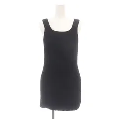 ヘルムートラング HELMUT LANG STRAP KNIT TANK リブニット タンクトップ S 黒 ブラック /DF ■OS ■SHのサムネイル