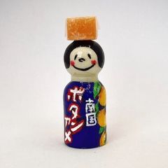 ボタンあめ風　レトロ　飴　こけし