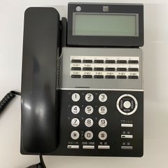Ｊ0015 ビジネスホン サクサ TD810(K) 中古 ブラック 業務用 SAXA 18ボタン多機能電話機（黒）