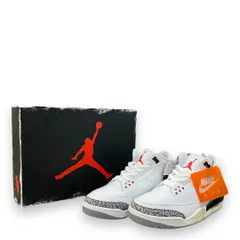 27cm NIKE AIR JORDAN 3 RETRO White Cement Reimagined