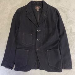 【RRL】ダブルアールエル　チョアジャケット　リネン　ウール　Aライン　ラルフローレン　サイズXS　状態良好　破れダメージなし　アメカジ