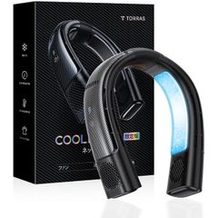 【テレビ紹介TORRAS COOLIFY 2S注目の2025年モデルネッククーラー夏大活躍】首掛け扇風機 長持続バッテリー  半導体冷却 APP機能 冬夏兼用 瞬間加熱 瞬間冷却 急速充電 5000mAh 暑さ対策 防寒グッズ マフラー プレゼント クリスマス