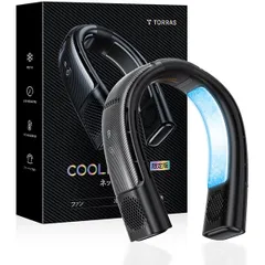 【テレビ紹介TORRAS COOLIFY 2S 注目のネッククーラー夏大活躍】首掛け扇風機 長持続バッテリー  半導体冷却 APP機能 冬夏兼用 瞬間加熱 瞬間冷却 急速充電 5000mAh 暑さ対策 防寒グッズ マフラー プレゼント クリスマス