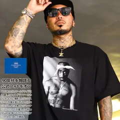 DESIGNED WORLD HIPHOP Tシャツ 半袖 メンズ レディース 黒/白 大きいサイズ ナインティーンナインティスリー 2PAC トゥーパック ラッパー ビッグシルエット b系 ヒップホップ ファッション ストリート系 服 1993-25A127