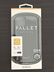 【未開封】iPhone 11 Pro 超軽量・極薄・耐衝撃ハイブリッドケース「PALLET METAL」 ブラック
