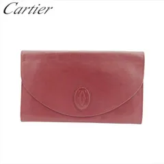 【最大30％OFF★ウィンターセール】カルティエ クラッチバッグ セカンドバッグ レディース メンズ マストライン マストライン ボルドー レザー Cartier T21267