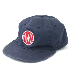 COOPERSTOWN BALL CAP クーパーズタウン ベースボールキャップ MWL コットン 7 1/2 USA製 ネイビー   30013183