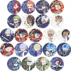 【中古】バッジ・ピンズ 全22種セット 「ディズニー ツイステッドワンダーランド展 ヴィランズから生まれた世界 缶バッジコレクション」