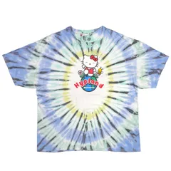 【2XL】海外限定 日本未発売 サンリオ HELLO KITTY ハローキティ タイダイ Tシャツ コラボ HYPLAND キティちゃん SANRIO