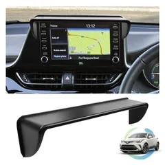 新品 ruiya トヨタC-HR （2016~2020） 専用 ナビ 庇 ナビバイザー ナビシェード 日除け 日光反射防止 簡単装着 高級ABS素材 カスタム パーツ