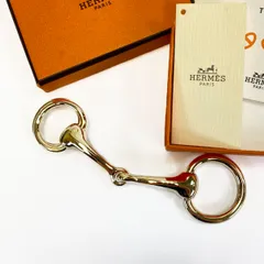 エルメス HERMES モール ドゥ スカーフリング ゴールド 管理番号：9518のサムネイル