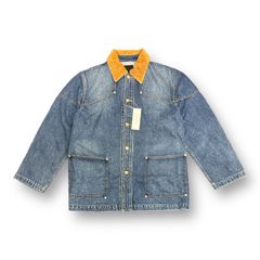 定価64900円 新品 LITTLEBIG 22AW Denim Coveralls デニムカバーオール インディゴ ジャケット リトルビッグ  LB223-DN01 46 55381A - メルカリ