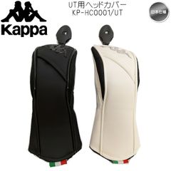 Kappa カッパ ユーティリティー(UT)用 ヘッドカバー KP-HC0001/UT ( ブラック / ホワイト ) 日本仕様 新品 未使用