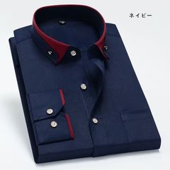 ワイシャツ 形態安定 ノーアイロン カッターシャツ  メンズ 大きいサイズ ドレスシャツ ビジネスシャツ 新生活 ビジネス hebai00aa