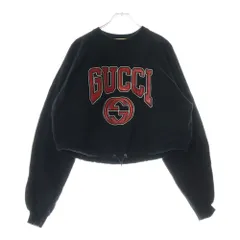 美品❗️GUCCI ヴィンテージロゴ スウェット Sサイズ ブラック ブランド古着】オールドヴィンテージロゴスウェットトレーナー