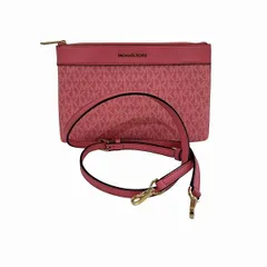 マイケル・コース　ピンク　PVC×レザー　バッグ　ショルダーバッグ　レディース　美品