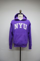 ◆Champion チャンピオン アメリカ製 NYU ニューヨーク大学 USED リバースウィーブ