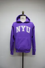 ◆Champion チャンピオン アメリカ製 NYU ニューヨーク大学 USED リバースウィーブ