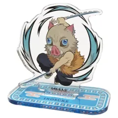 【中古】雑貨 嘴平伊之助 「劇場版 鬼滅の刃 無限列車編 ランダムアクリルマスコット」