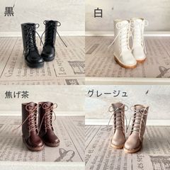 ネオブライス&ピュアニーモSリカちゃん シンプルレースアップブーツ