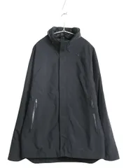 【お得なクーポン配布中!】 ノースフェイス DRYVENT 中綿 ナイロン ジャケット メンズ M 古着 マウンテンパーカー ジャンパー サーモボール フルジップ 収納 フード 黒