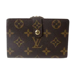 LOUIS VUITTON / ルイヴィトン ポルトモネ・ビエ ヴィエノワ 二つ折りがま口財布 モノグラム ブラウン M61663 MI0959 NO  Bランク