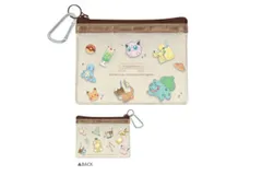 カミ 【送料無料】【ポケットモンスター】カラビナ付きミニポーチ【ENJOY TEA TIME】【ピカチュウ】【ポケモン】【ゲーム】【アニメ】【映画】【ポーチ】【ケース】【小物入れ】【収納】【メイク】【化粧】【コスメ】【雑貨】【グッズ】【かわいい】