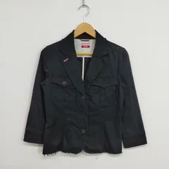 Paul Smith jeans ポールスミスジーンズ カジュアル テーラード ジャケット ミリタリー 00s アーカイブ 古着 VINTAGE レディース サイズ 40 LG74