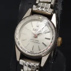 【稼動品】SEIKO　腕時計　クイーンセイコー　機械式　ダイヤショック　23石 稼動品】SEIKO 腕時計 クイーンセイコー 機械式 ダイヤショック