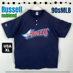 90s Russell ヘンリーネックtシャツ ドジャース USA製ラッセル 90s Russell ヘンリーネックtシャツ ドジャース USA製ラッセル