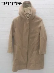 ■ Another Edition UNITED ARROWS フード裏フェイクファー 長袖 コート サイズS ベージュ レディース  【1102120009839】