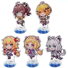 【中古】アクリルスタンド・アクリルパネル ホロライブ1期生 ちびキャライラストアクリルフィギュア(5体セット) 「バーチャルYouTuber ホロライブ×アトレ秋葉原 ホロライブ夏祭り」