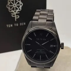 美品 TEN TO SEN 替えベルト 箱付き 腕時計 自動巻き 2025年最新】ten to sen 時計の人気アイテム - メルカリ