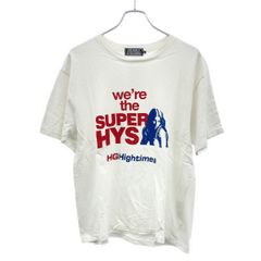 HYSTERIC GLAMOUR ヒステリックグラマー 22SS DIZZY&MILKY HG HIGHTIMESTシャツ 02222CT10 ホワイト Mのサムネイル