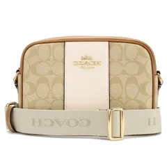 新品 コーチ COACH ショルダーバッグ ジェイミー カメラ バッグ ライトカーキ/チョークライトサドル