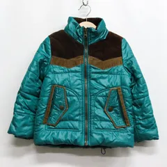 エムピーエス ナイロンジャケット 中綿入り ジャンパー アウター キッズ 男の子用 100サイズ グリーン MPS 【中古】のサムネイル