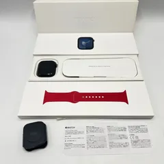 Apple Watch Series9 45mm GPS+Cellular MRQH3J/A+MT3X3FE/A ミッドナイトアルミニウム/レッドスポーツバンド M/L アップルウォッチ 本体