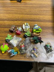 おもに指人形　15体　レトロ　モスラ　ゴジラ　仮面ライダー　ウルトラマンなど