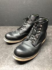 RED WING レッドウィング 8165 ブラック アイリッシュセッター プレーントゥ ワークブーツ 28.0cm