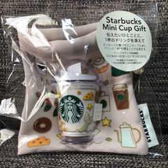 メルカリshops スターバックスコーヒー ミニカップ型メッセージギフト べアリスタ 25th