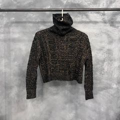 ZARA ショート丈タートルネックニットMサイズ